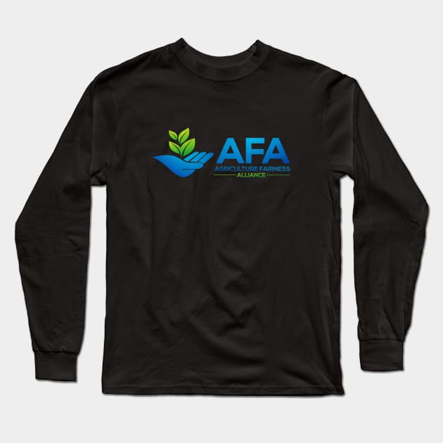 AFA Logo Long Sleeve T-Shirt by Agriculture Fairness Alliance